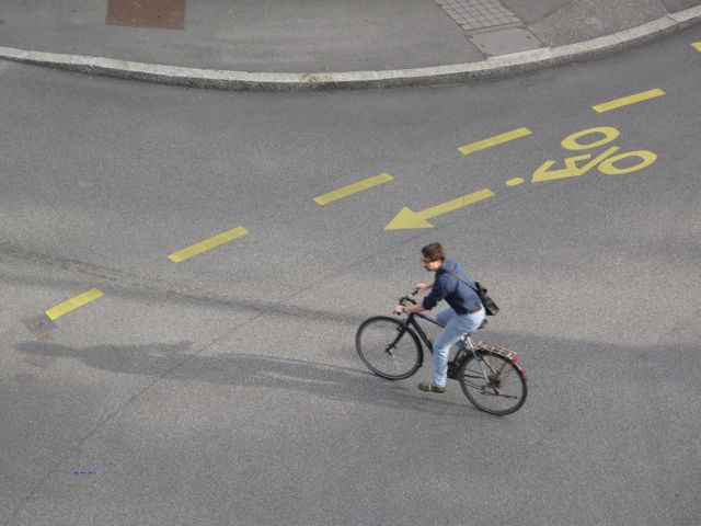 Geneva bicyclist