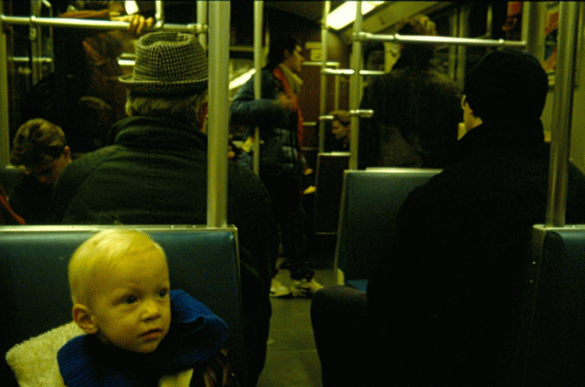 Berlin U-Bahn boy 1992