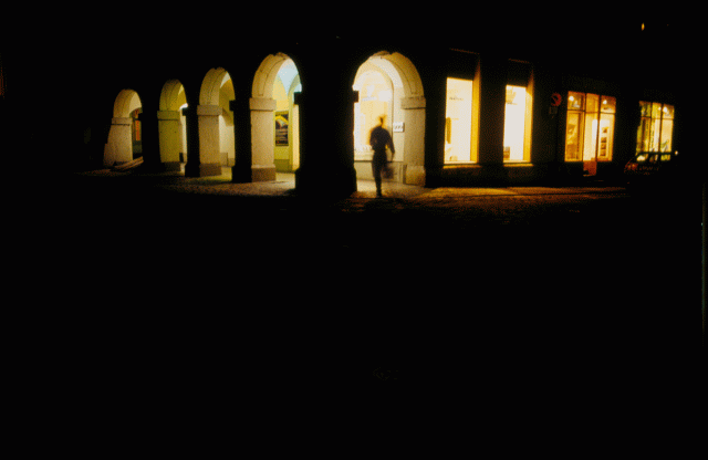 Bern alt town by night