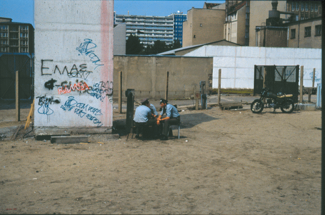 Berlin wall guards