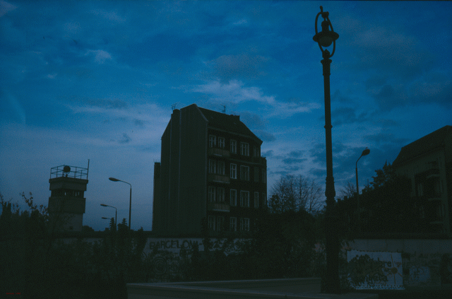 watch tower Berlin wall